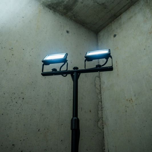 Brennenstuhl LED bouwlamp Jaro 6060 T 4800 Lumen - met statief en stekkerkabel