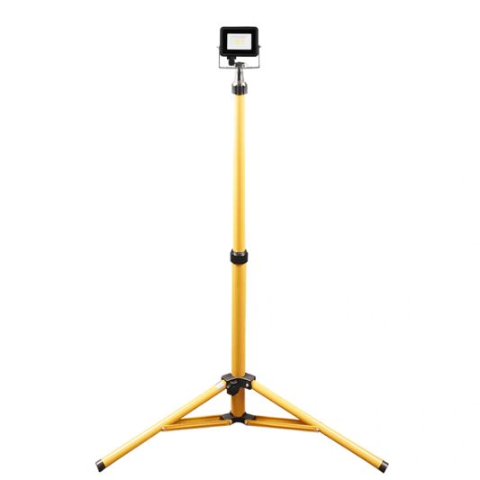 Complete set LED Bouwlamp 10 Watt met statief en stekkerkabel