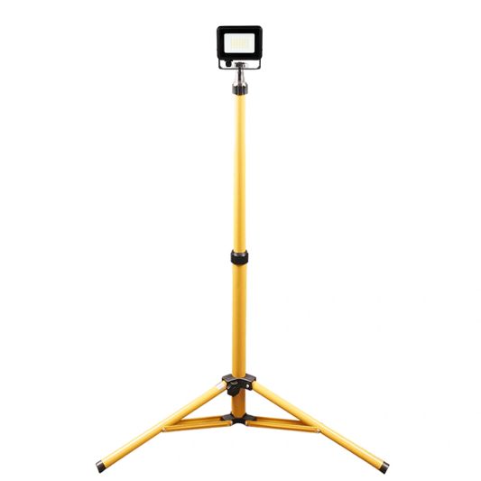 Complete set LED Bouwlamp 20 Watt met statief en stekkerkabel