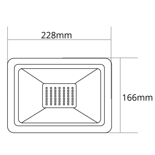 Complete set LED Bouwlamp 50 Watt 2 stuks - met statief en stekkerkabel