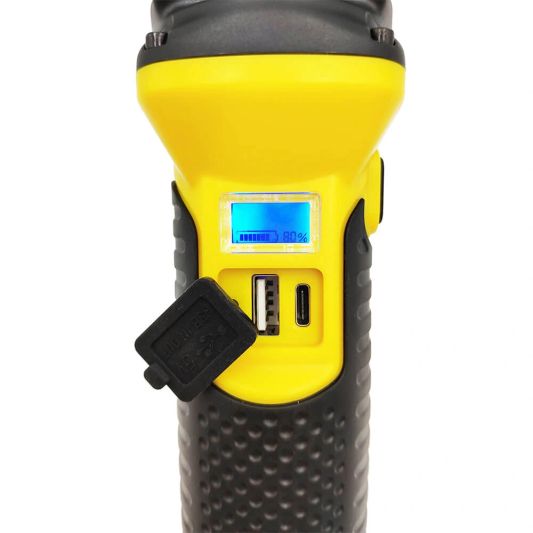 Inklapbare LED inspectielamp - Opladen via USB - 20W 1500 lumen