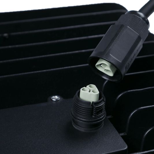 LED Bouwlamp floodlight met wandmontagebeugel 100 Watt 9000 Lumen