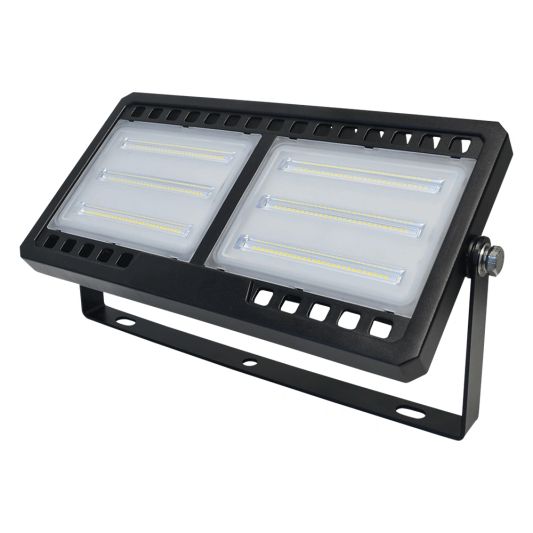 LED Bouwlamp floodlight met wandmontagebeugel 100 Watt 9000 Lumen
