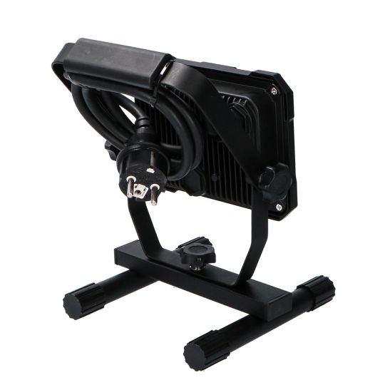 LED bouwlamp op standaard S-rek waterdicht met stekker – 30 Watt