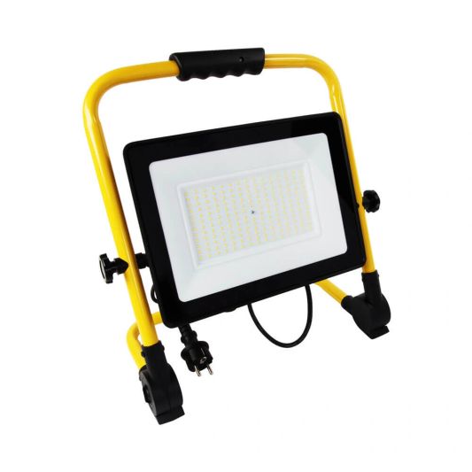 LED bouwlamp op standaard waterdicht met stekker – 150 Watt