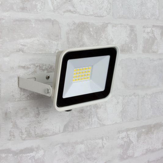 Led schijnwerper wit 20 watt wandmontage 1600 lm