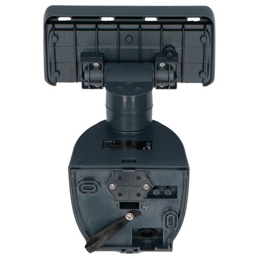 LED schijnwerper aluminium bewegende veiligheidslamp met sensor - 18 Watt