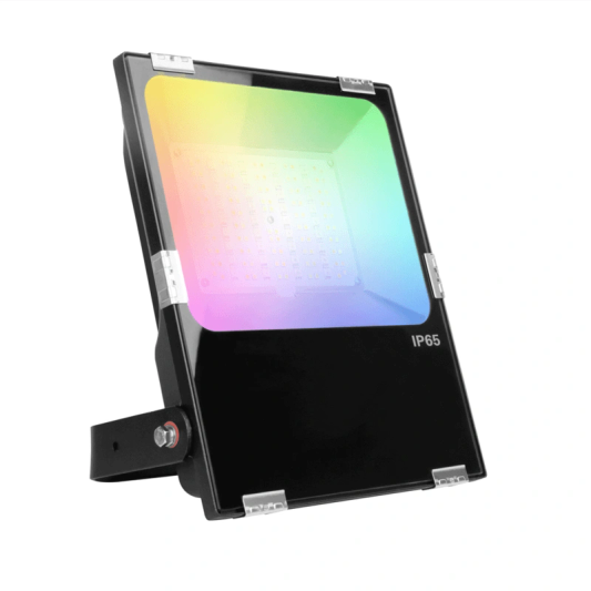 LED schijnwerper/bouwlamp op Wifi RGBWW 50 Watt IP65 - complete set