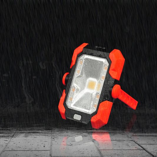 Led werklamp Handy met magnetische standaard op zonne-energie