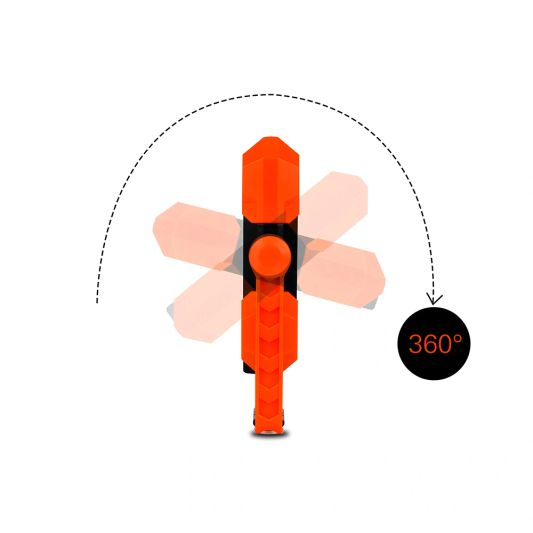 Led werklamp Handy met magnetische standaard op zonne-energie