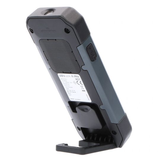 LED werklamp oplaadbaar met speaker 5 Watt 550 Lumen