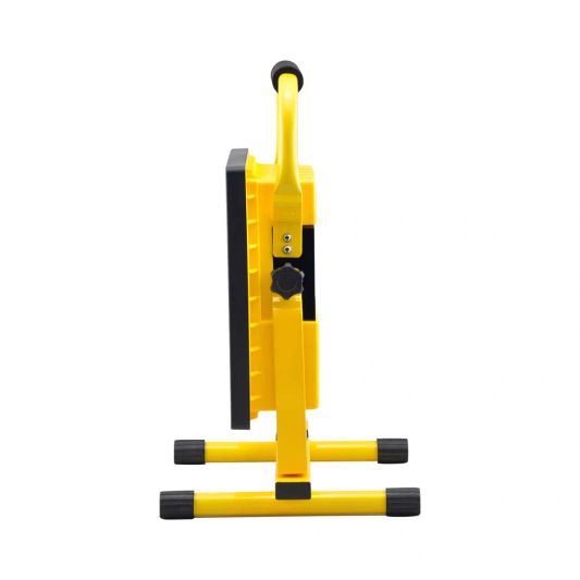 Oplaadbare LED bouwlamp op accu met grondstandaard – 30 Watt