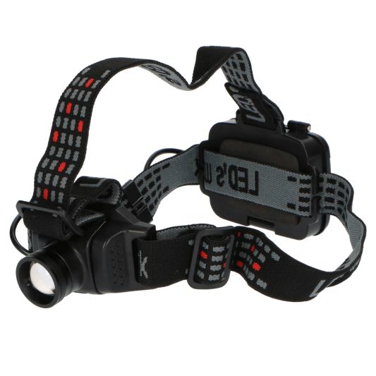 Oplaadbare LED hoofdlamp/nightwatch 400 Lumen 3 lichtstanden
