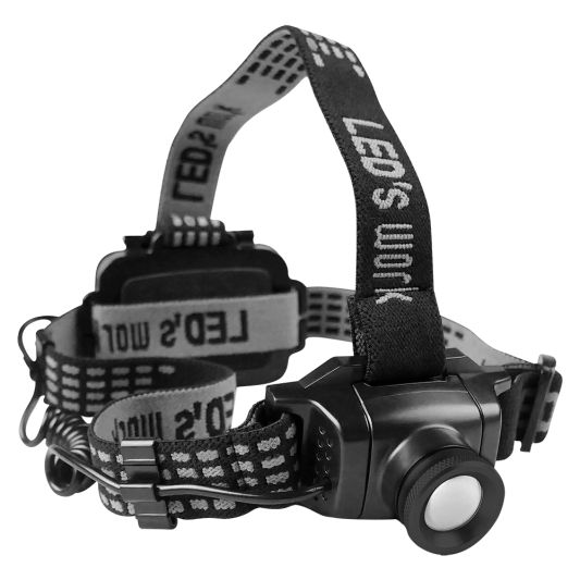 Oplaadbare LED hoofdlamp/nightwatch 400 Lumen 3 lichtstanden