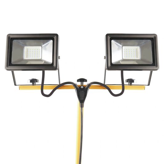 Statief voor twee bouwlampen – 1.87 meter