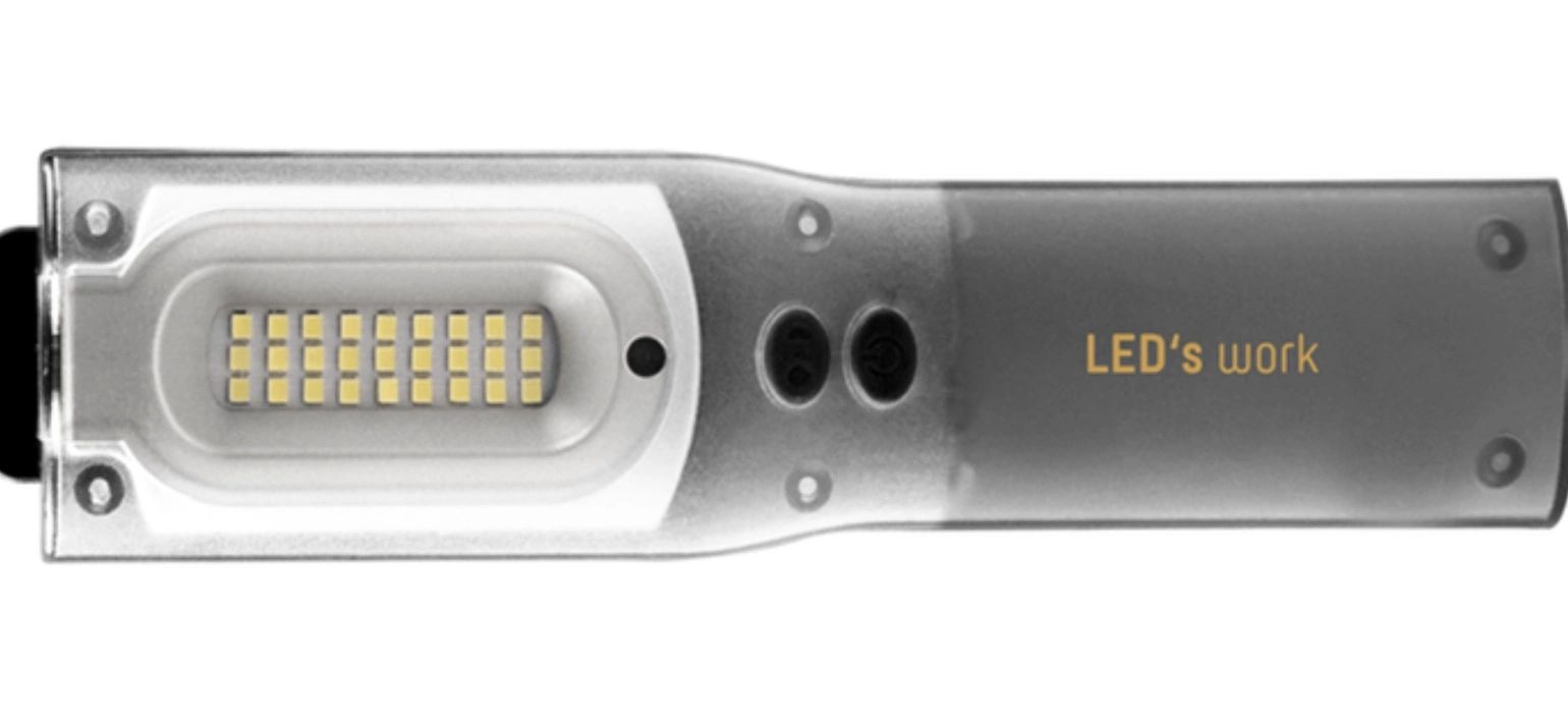 Krachtige oplaadbare LED looplamp met zaklampfunctie 1000 Lumen