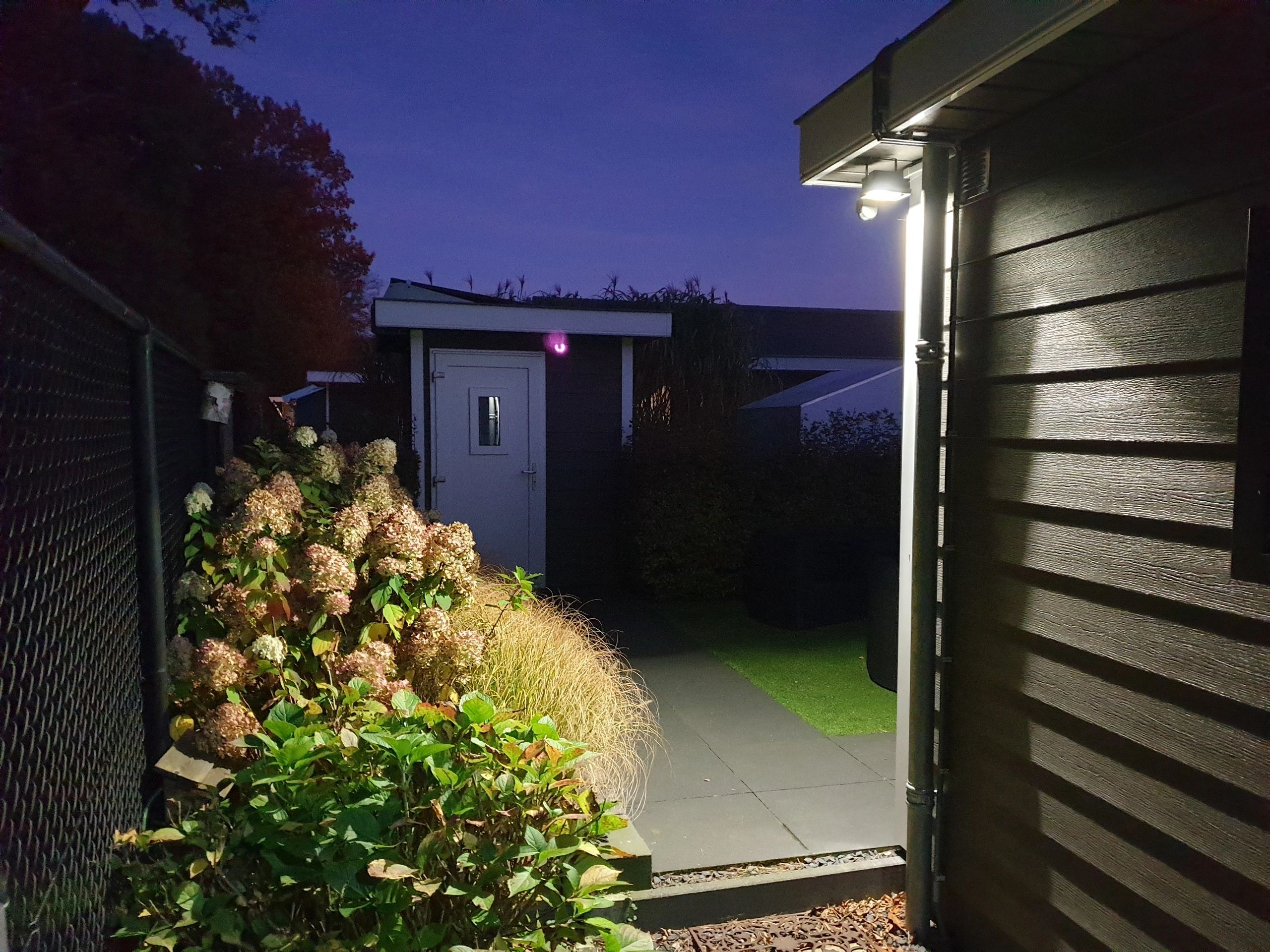 Solar beveiligingslamp James I met bewegingsmelder en los paneel